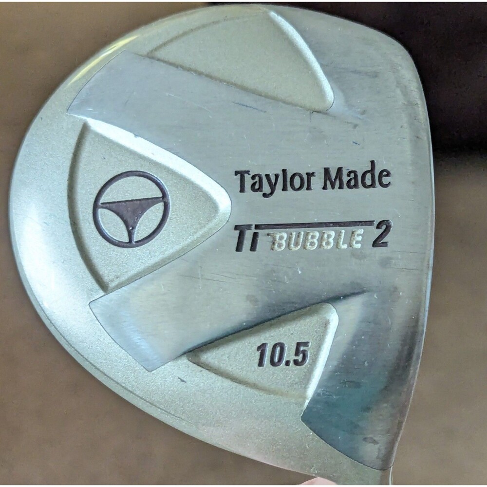 TaylorMade Ti Bubble 2 Driver 10.5* Ladies Flex L-60 Shaft Right Hand Orig Grip